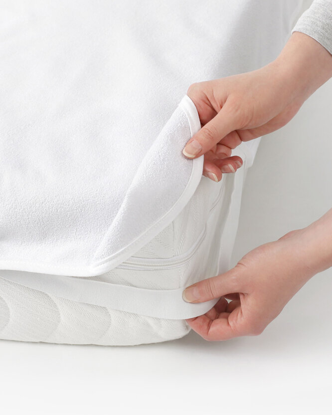 Undurchlässiger Matratzenschoner für Doppelbett - 200 x 200 cm