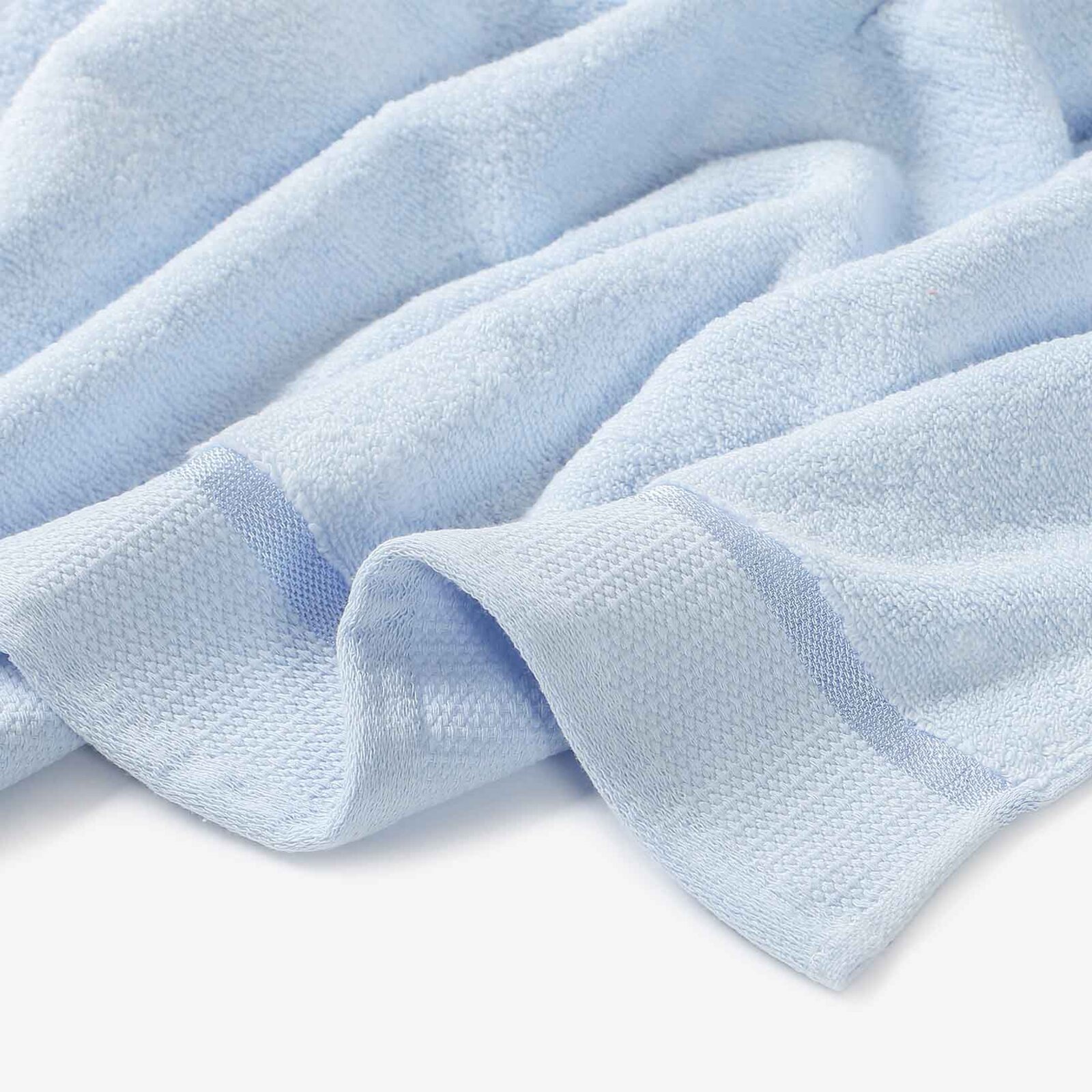 Frottierhandtuch/Duschtuch Soft - hellblau
