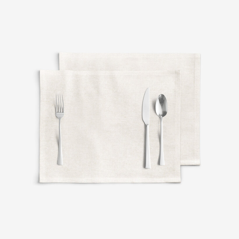 Tischset Malaga - creme - Set 2 Stücke