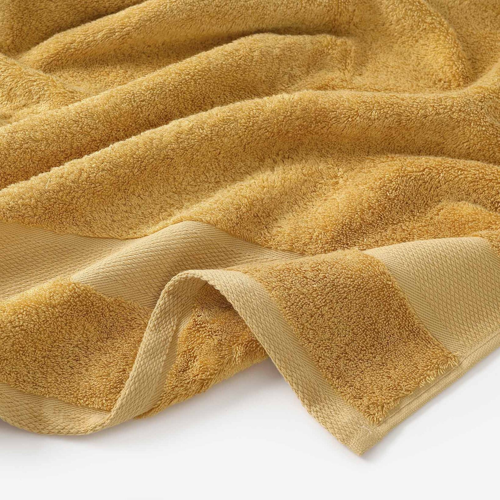 Bambus-Handtuch/Badetuch - gold