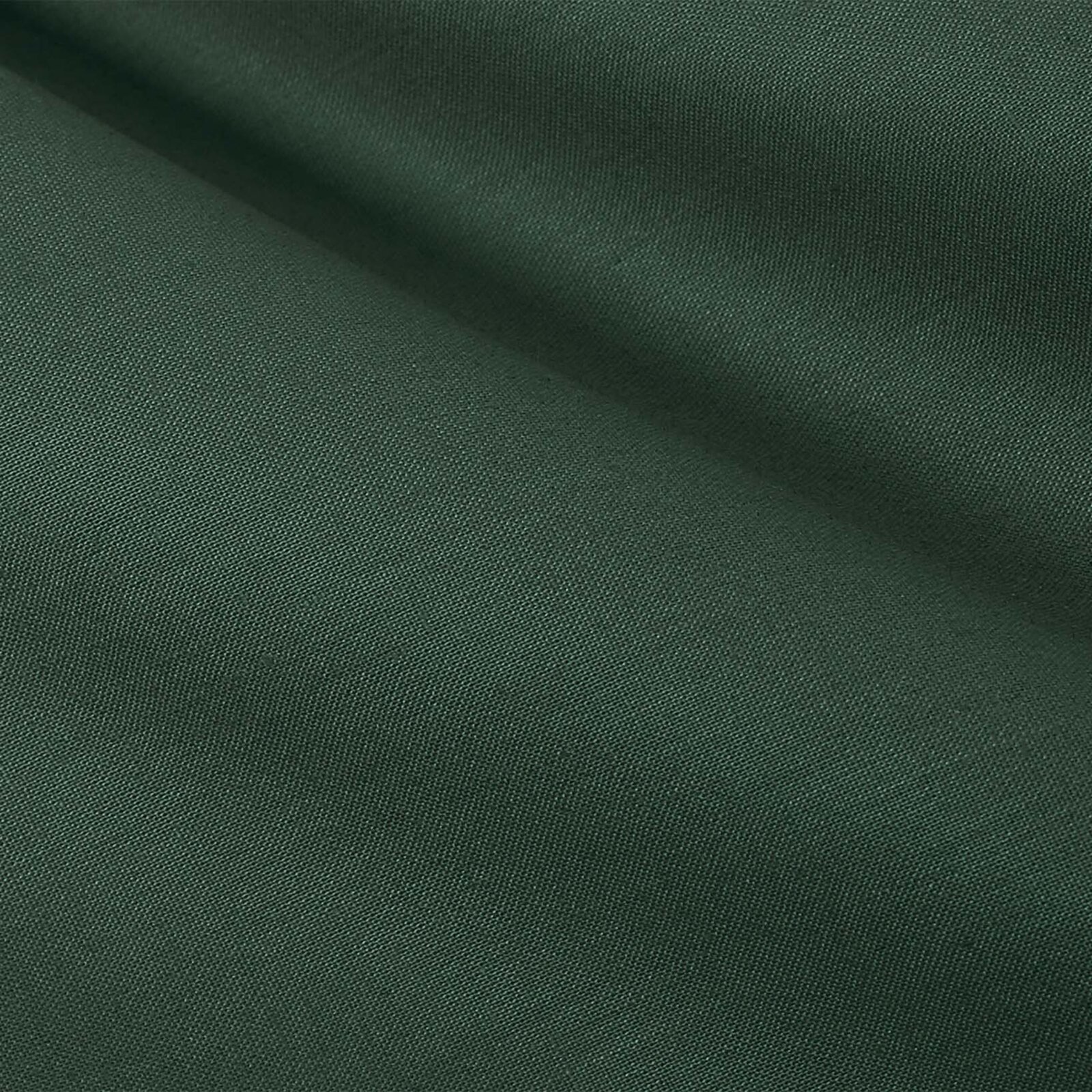 Eckige Tischdecke 100% Baumwolle - dunkelgrün