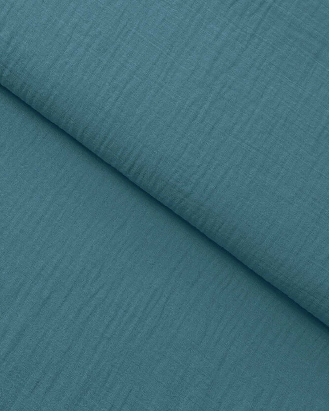 Musselinstoff – petrol