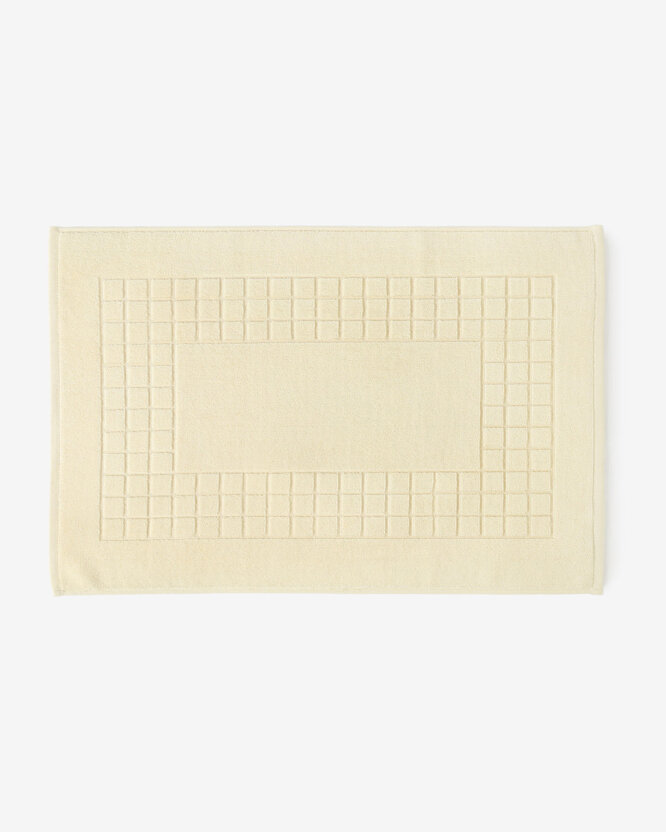 Frottier-Badematte Mozaika – creme