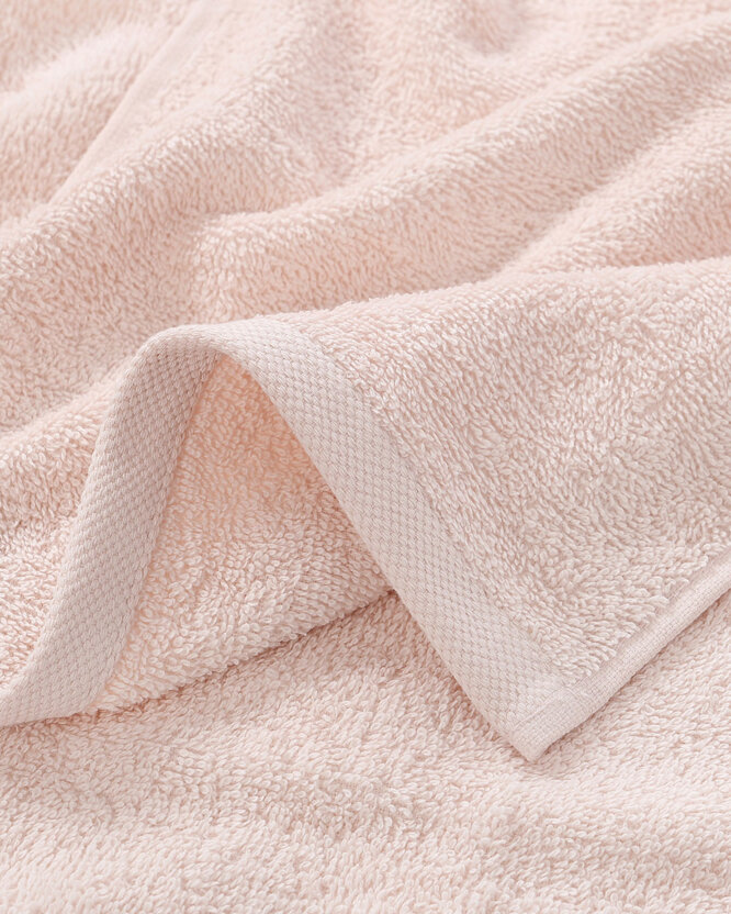 Kinder-Frottierhandtuch - Kätzchen auf Hellrosa