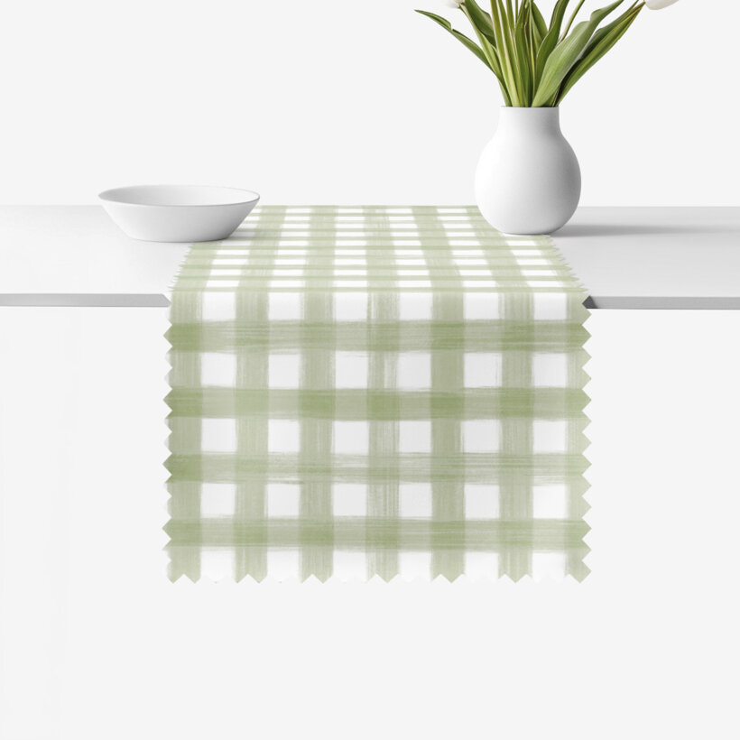 Teflon-Tischläufer - Landhauskaro