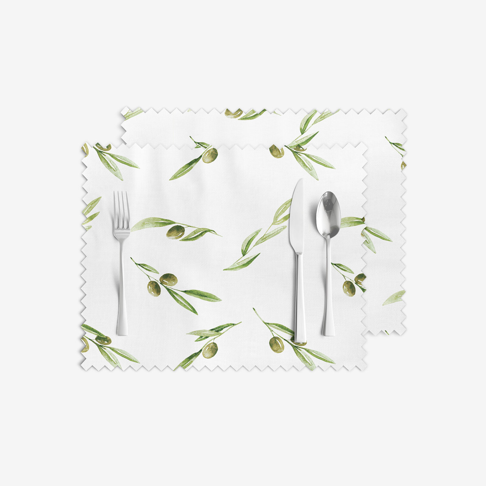 Teflon-Tischset - Oliven - Set 2 Stück