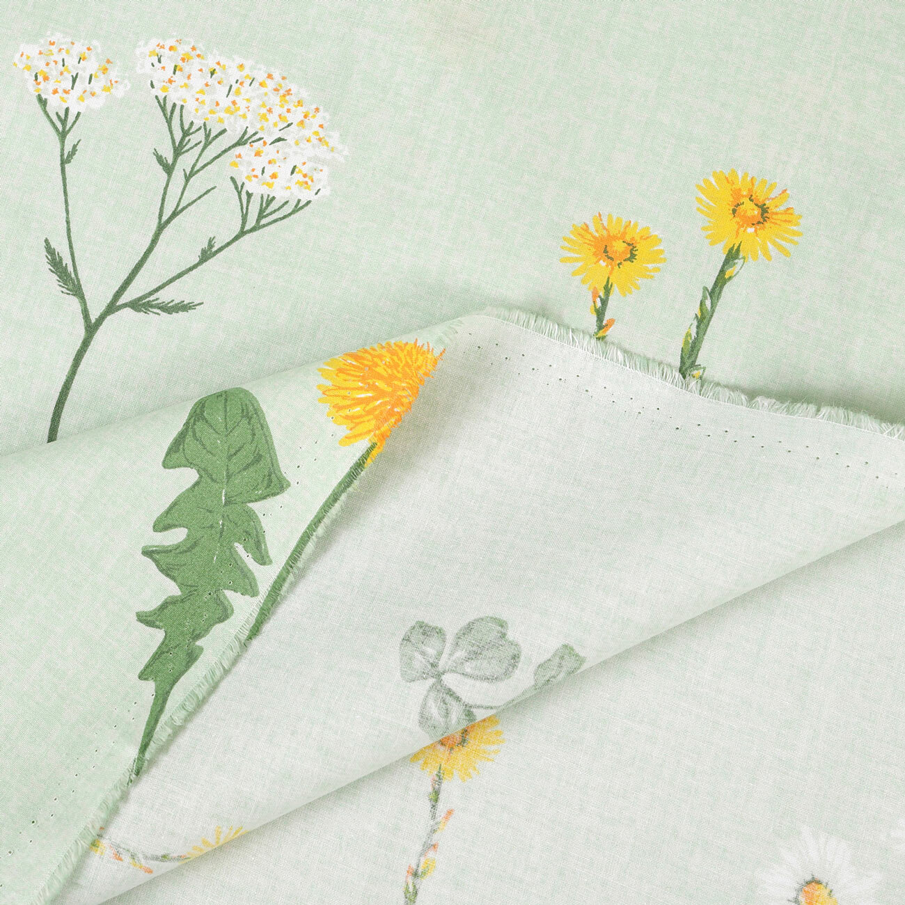 Baumwollstoff - Grüne Wiese