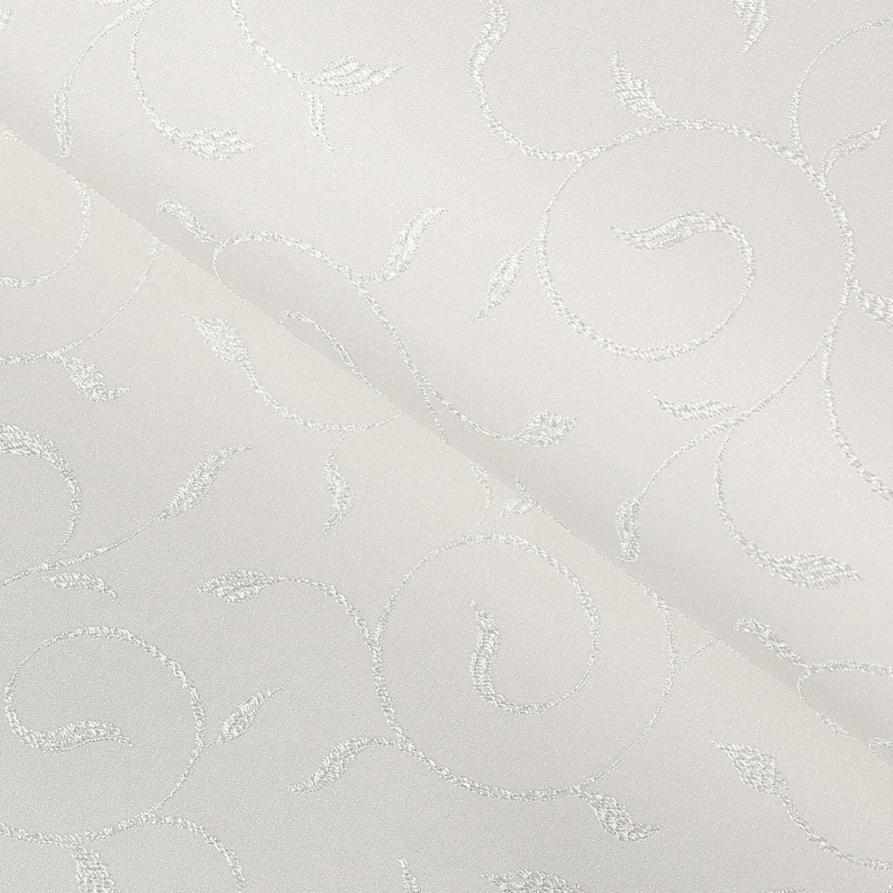 Teflonstoff für Tischdecken – creme mit großen Ornamenten