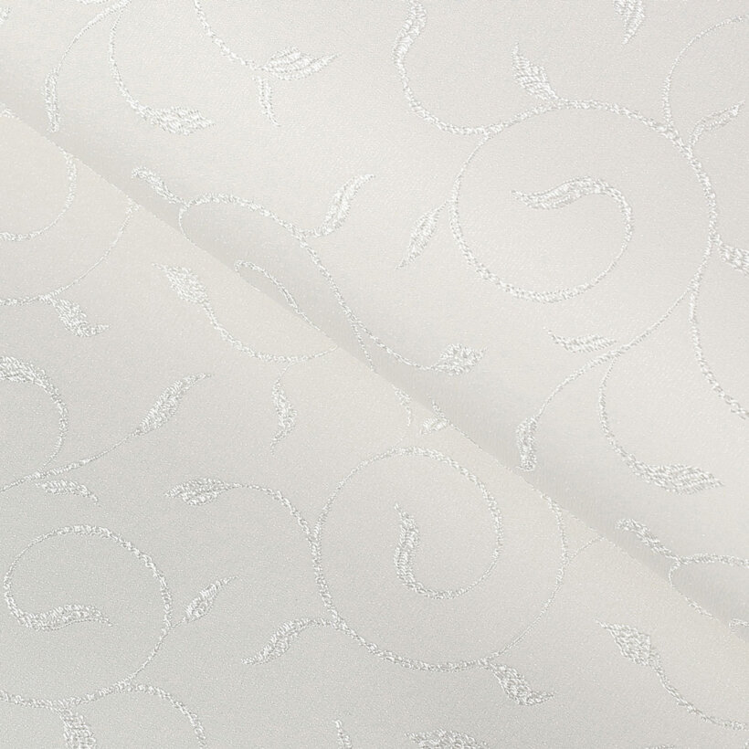 Teflonstoff für Tischdecken – creme mit großen Ornamenten