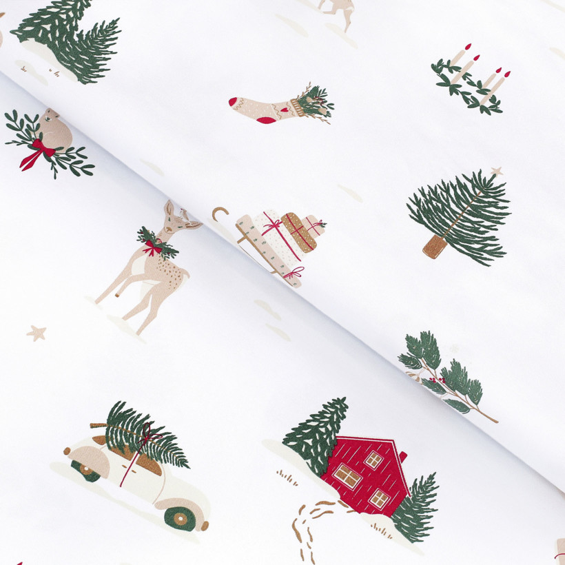 Baumwolleköper - traditionelle Weihnachten