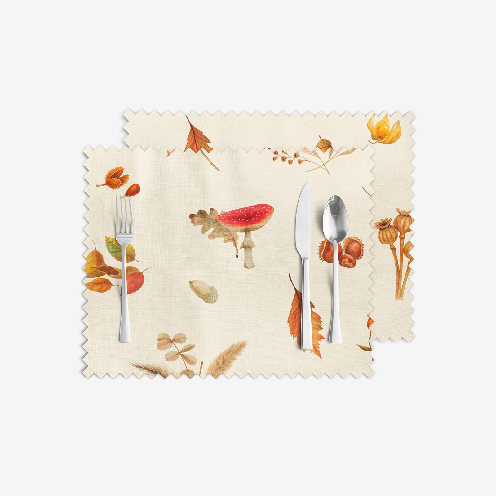 Tischset Teflon - Herbstliche Natur- 2 Stück