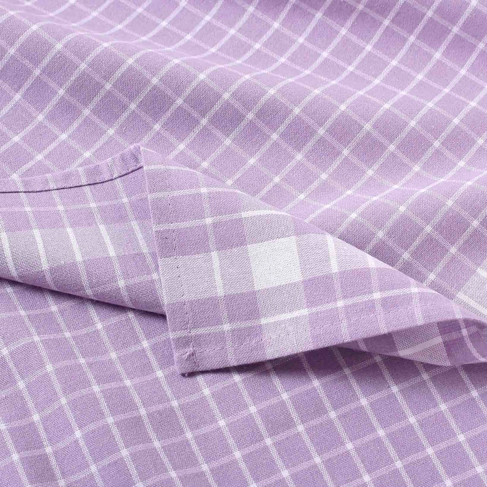 Küchentuch aus Baumwolle - lilas Karo
