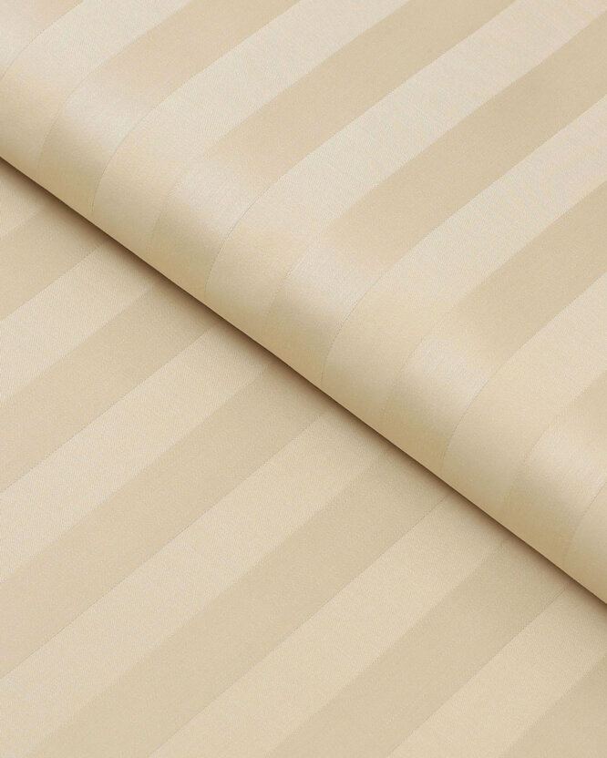 Damast - goldene Streifen mit Satin-Glanz