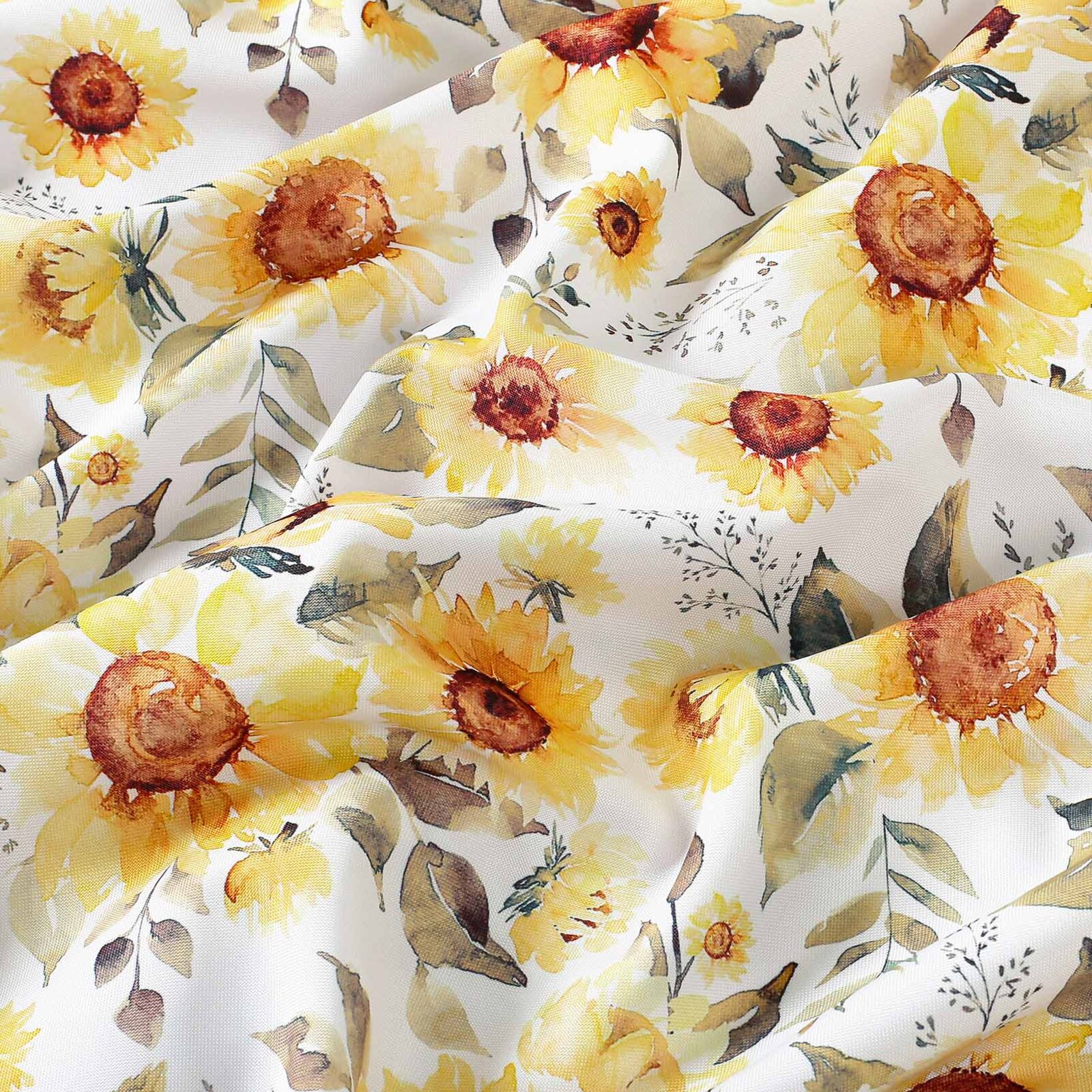 Teflon-Stoff für Tischdecken - Sonnenblumen
