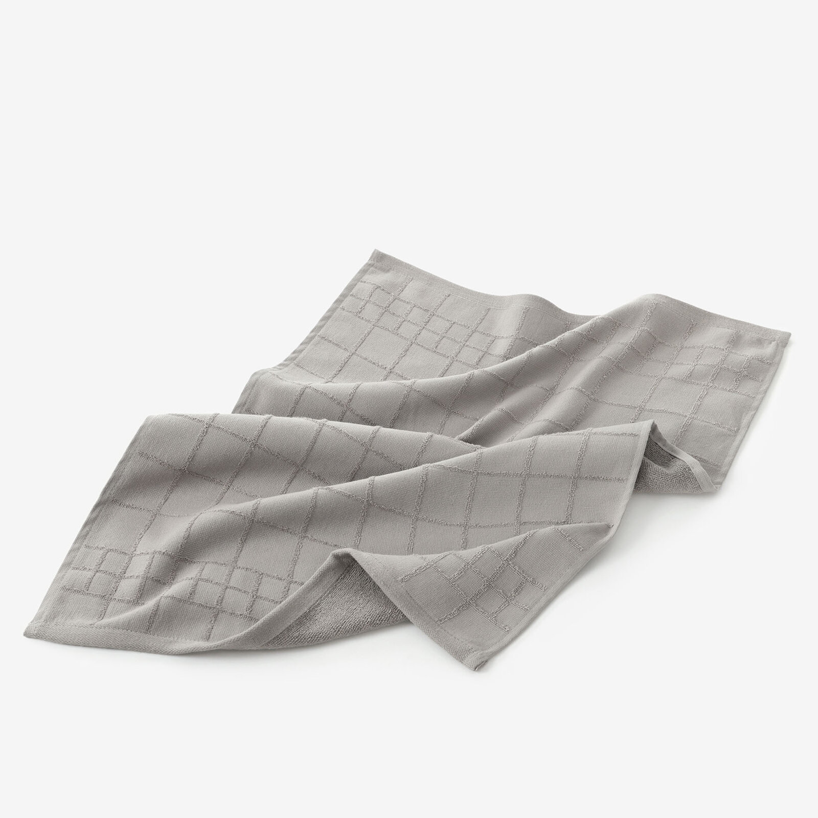 Küchen-Frottiertuch – grau