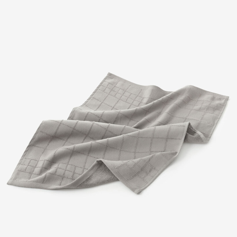 Küchen-Frottiertuch – grau