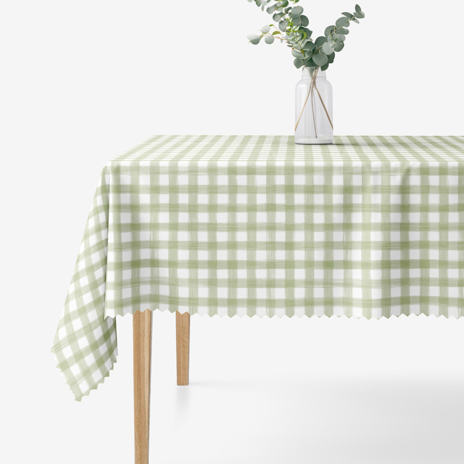 Eckige Teflon-Tischdecke - Landhauskaro