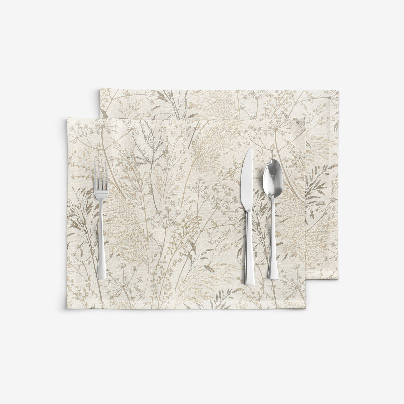 Tischset Valencia - Wiesengräser - Set 2 Stücke