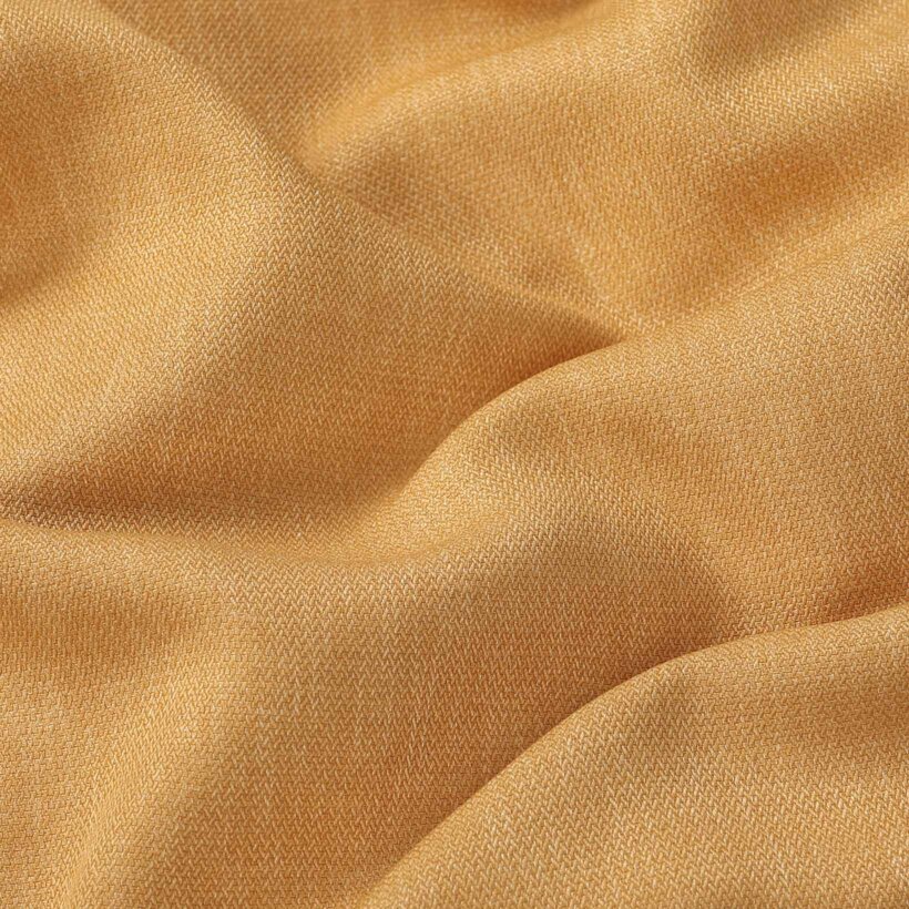 Ovale Tischdecke Peru - goldfarben