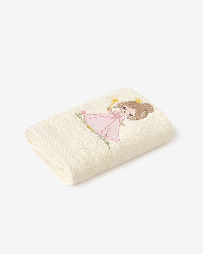 Kinder-Frottierhandtuch - Zauberfee auf Creme