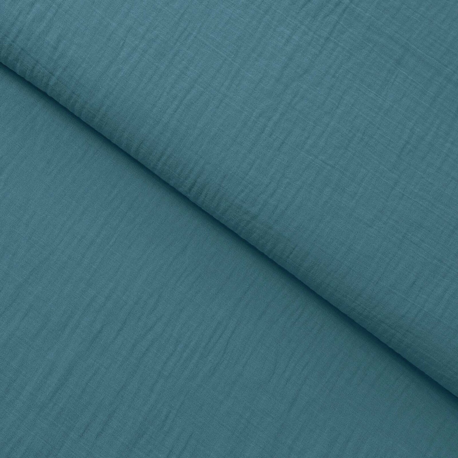 Musselinstoff – petrol