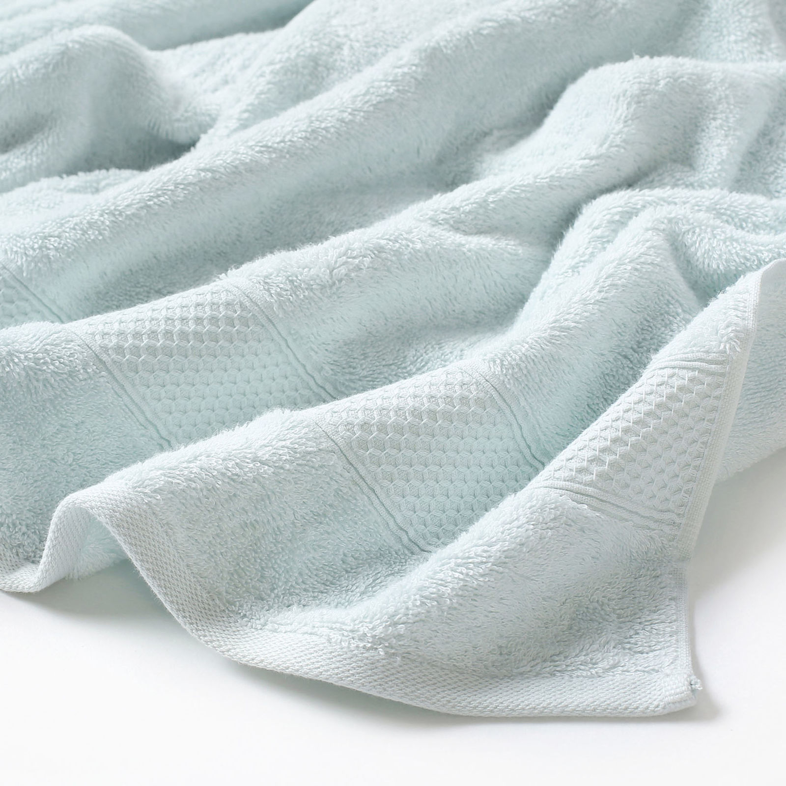 Bamboo Handtuch/Duschtücher Soft Lux - hellblau