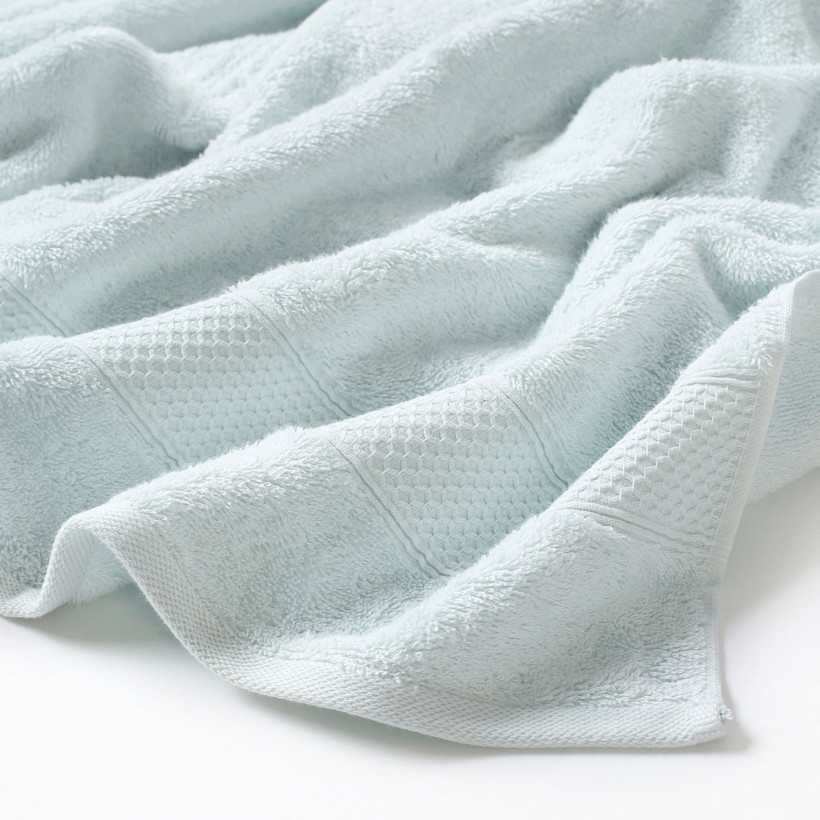 Bamboo Handtuch/Duschtücher Soft Lux - hellblau