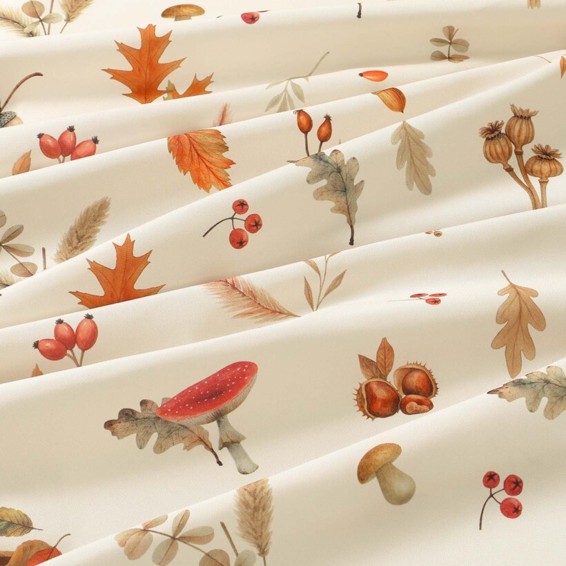 Teflonstoff für Tischdecken - Herbstliche Natur