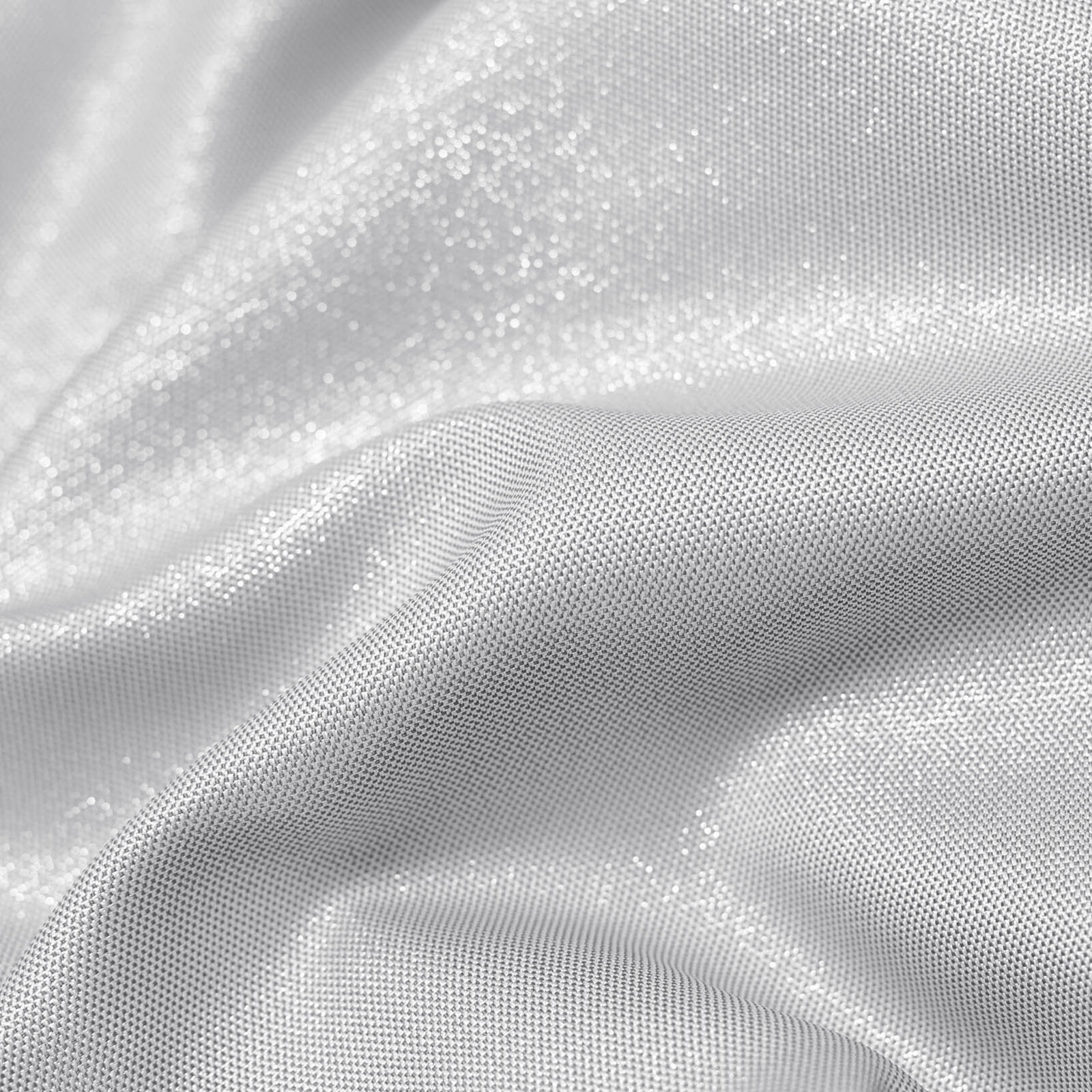 Exklusiver Weihnachts-Tischläufer - silberfarben mit Glitzereffekt