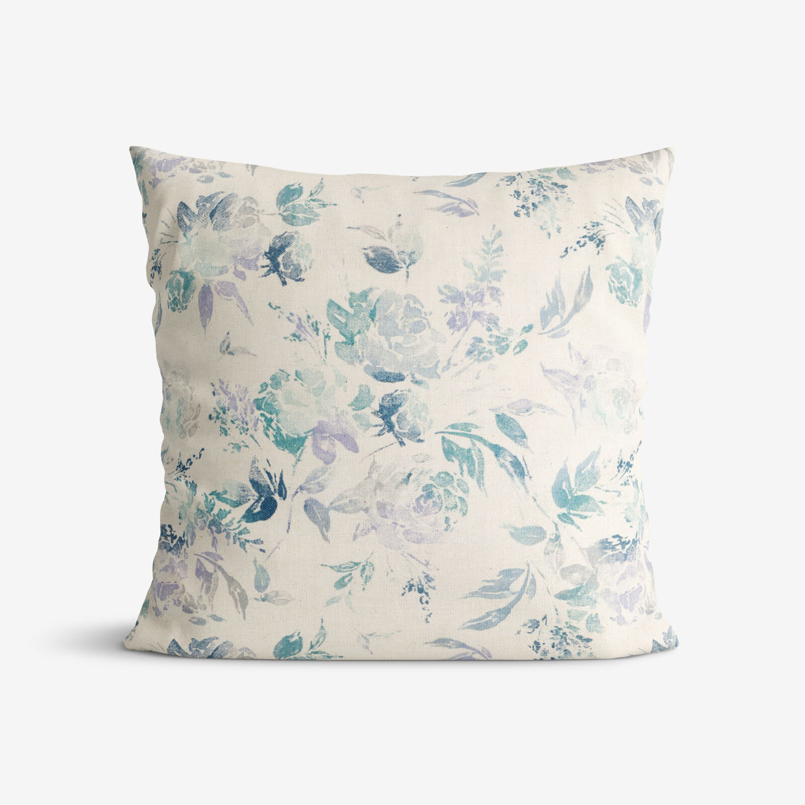Dekorativer Kissenbezug Valencia - Pflanzenabdrücke