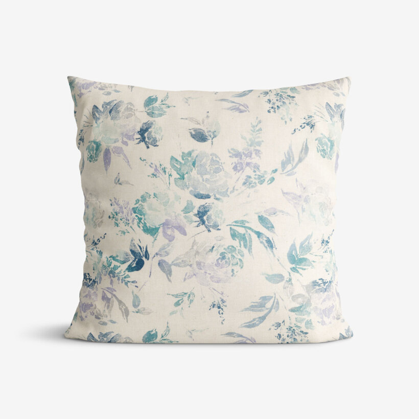 Dekorativer Kissenbezug Valencia - Pflanzenabdrücke