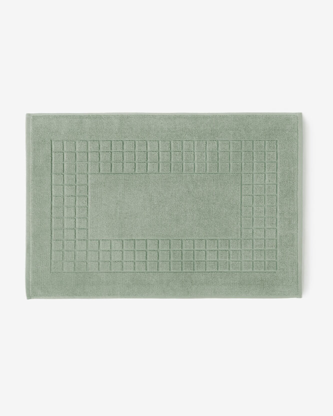 Frottier-Badematte Mozaika – salbeigrün