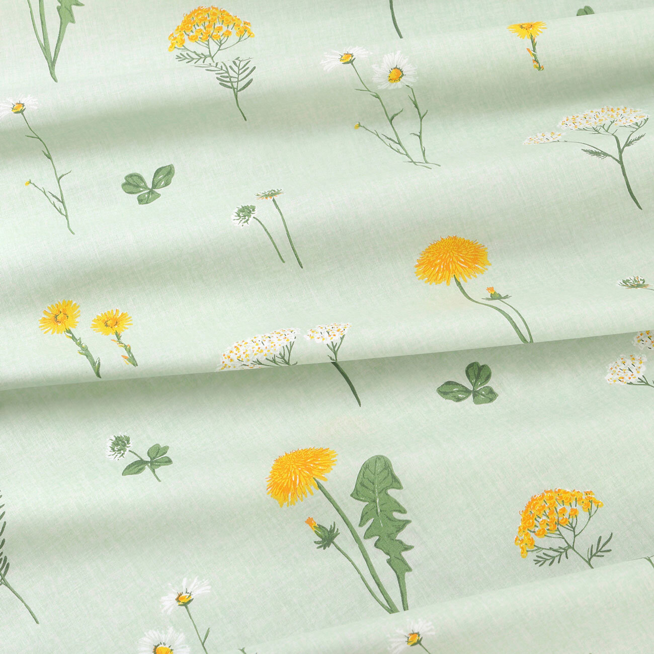 Baumwollstoff - Grüne Wiese