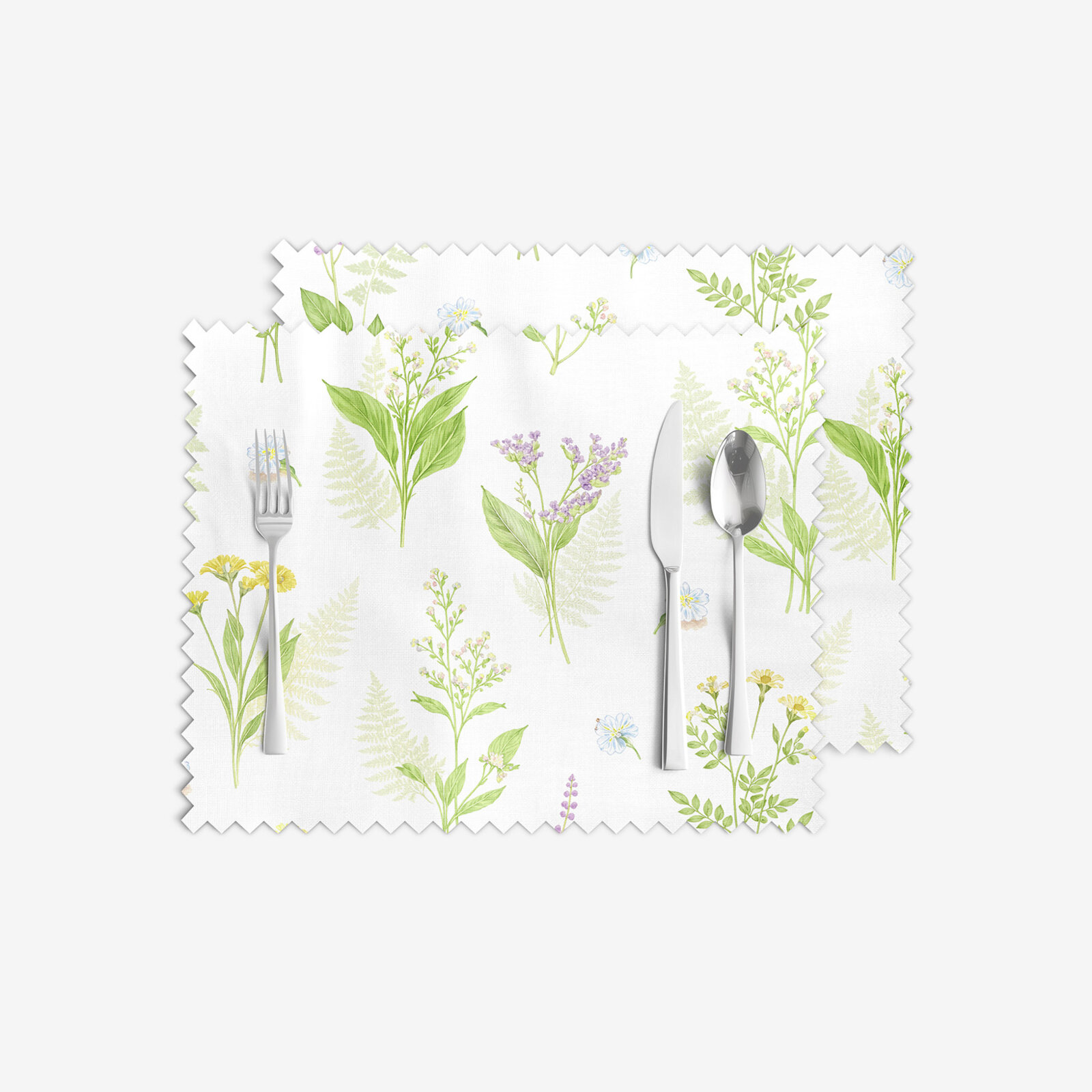 Teflon-Tischset - Waldblumen - 2 Stück