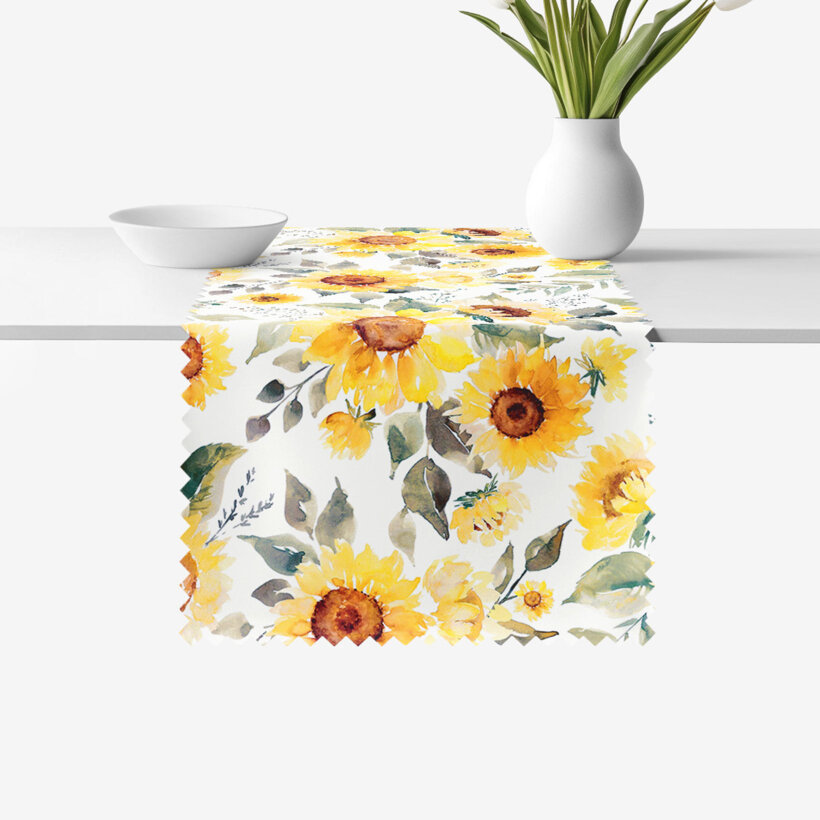 Teflon-Tischläufer - Sonnenblumen