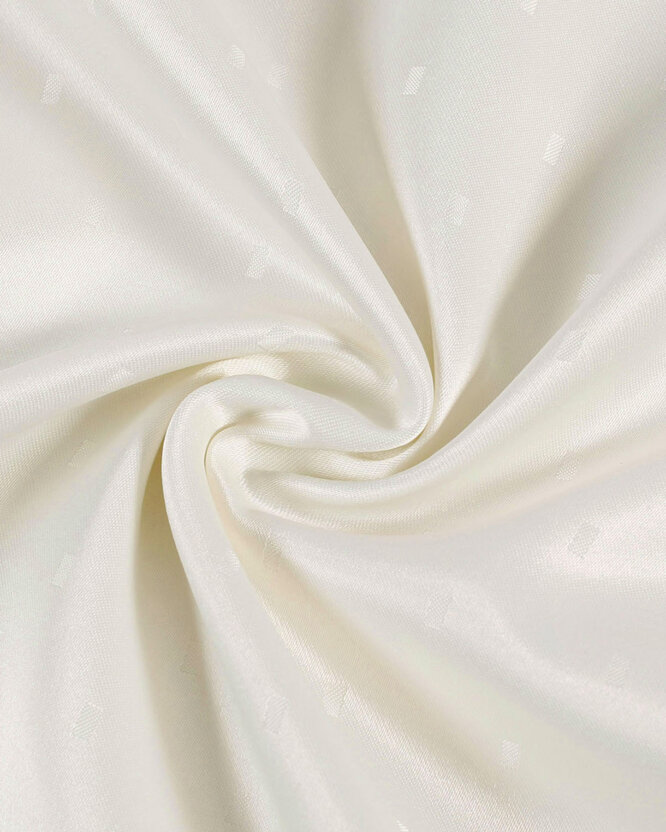 Festliches Tischset Teflon - creme mit glänzenden Rechtecken - 2 Stück