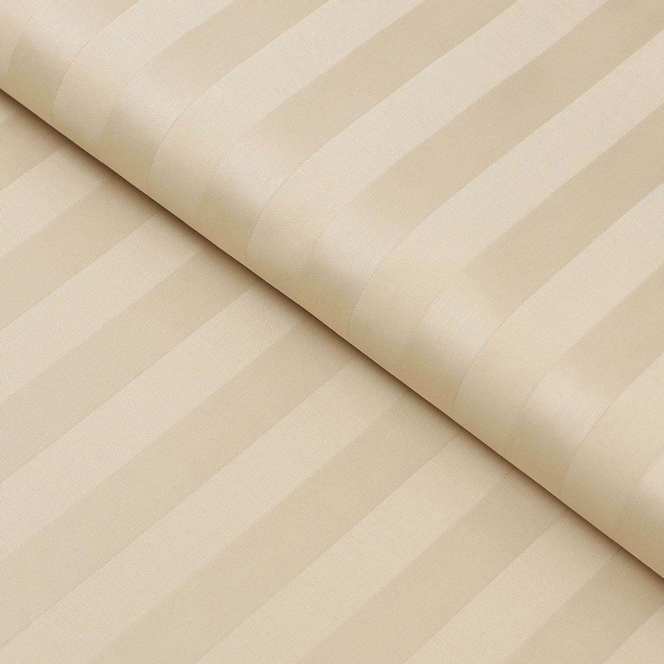 Damast - goldene Streifen mit Satin-Glanz