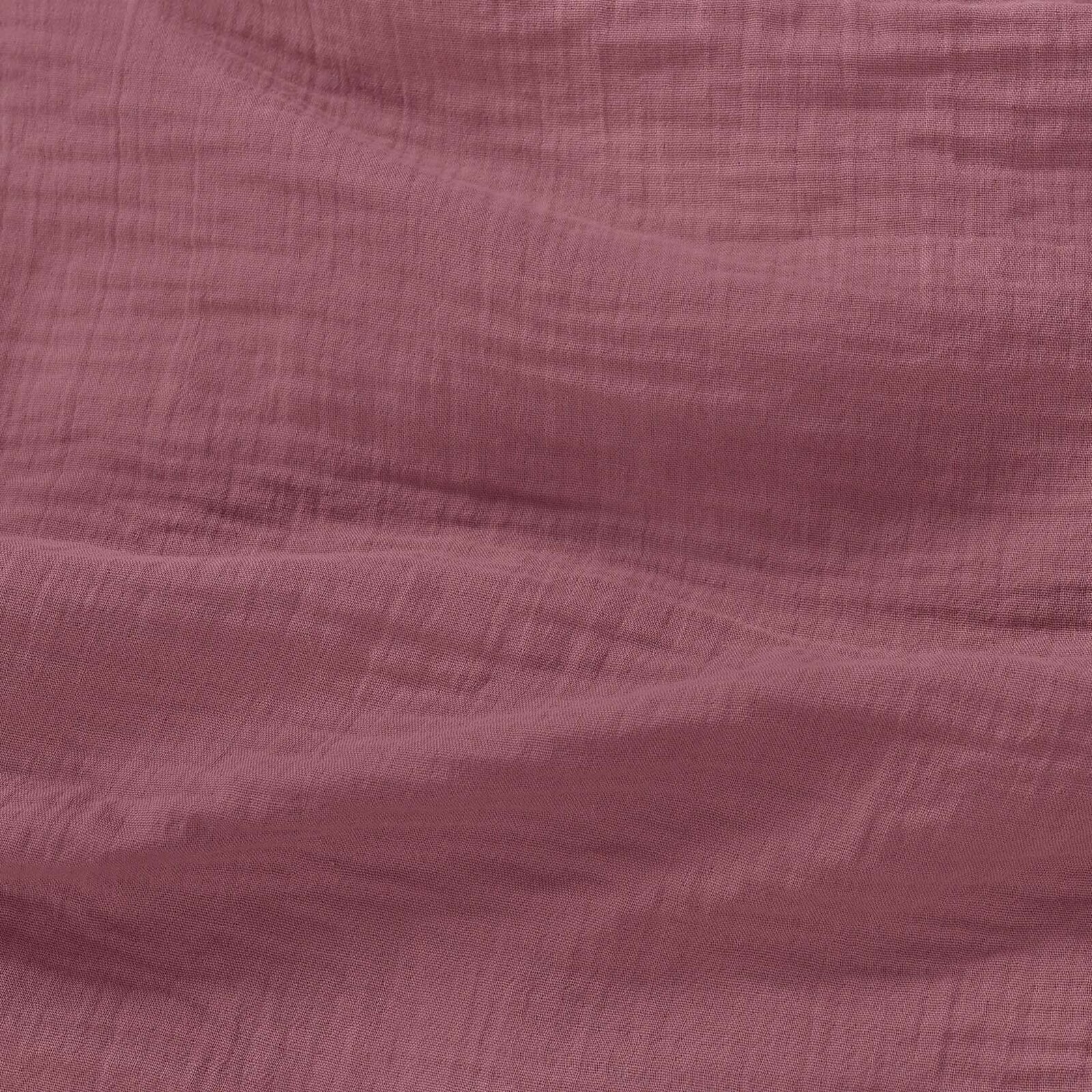 Musselinstoff – burgunderrosa
