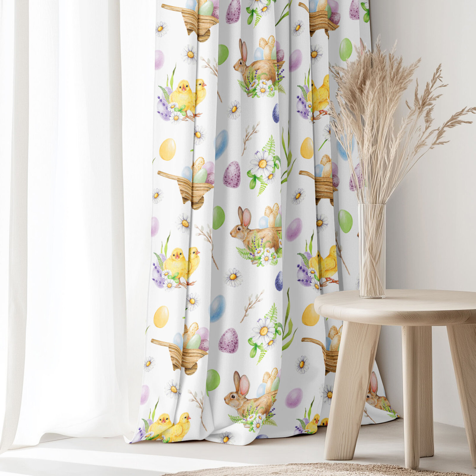 Ostern Dekorativer Vorhang – Ostersymbole
