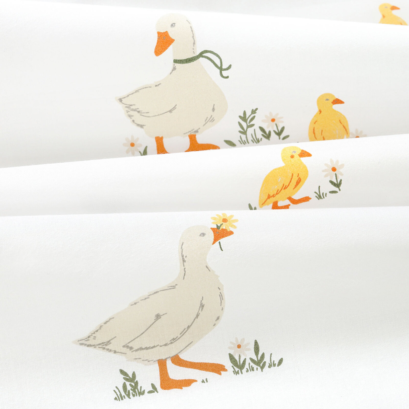 Ostern Baumwollstoff - Enten