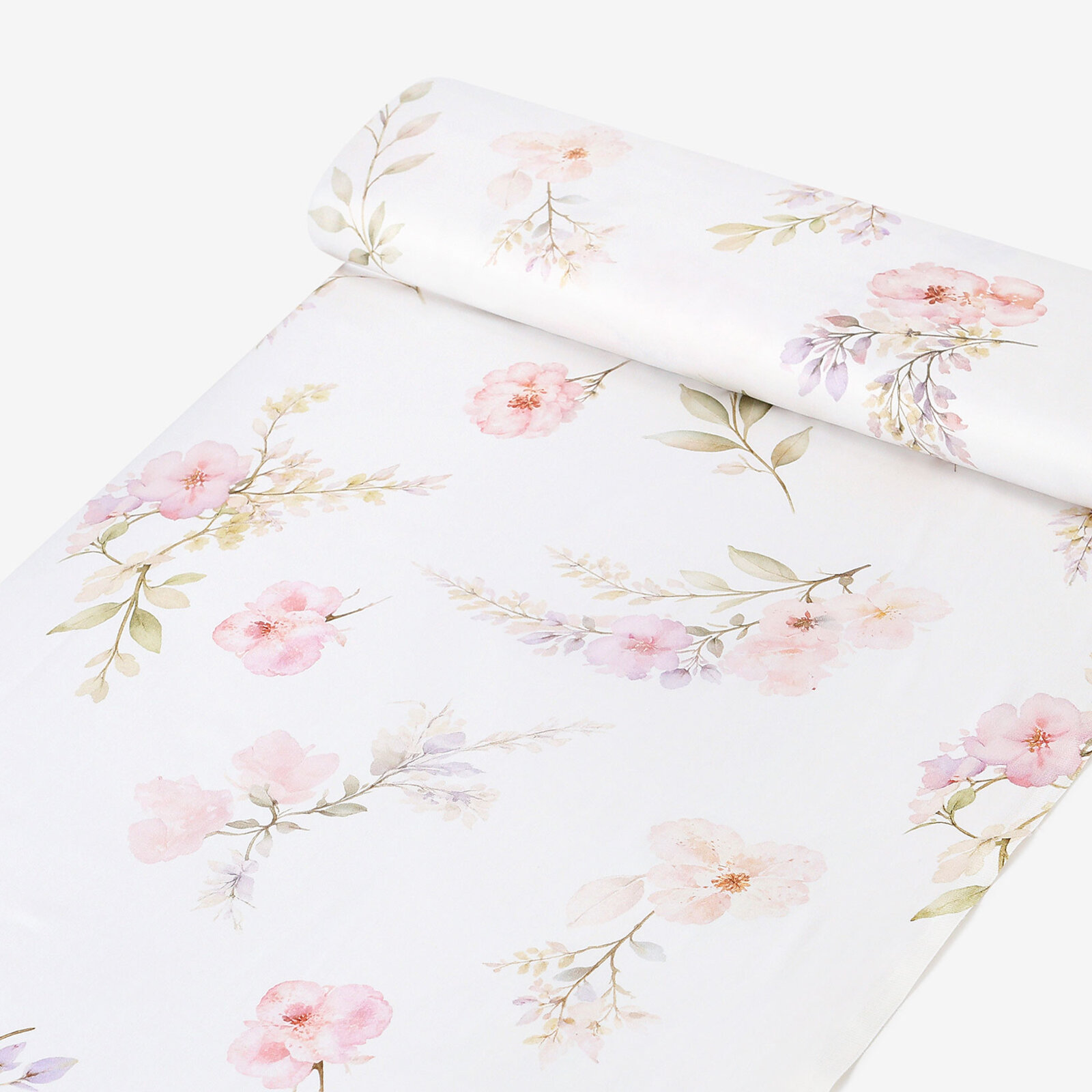 Mako-Satin - Romantische Wiese
