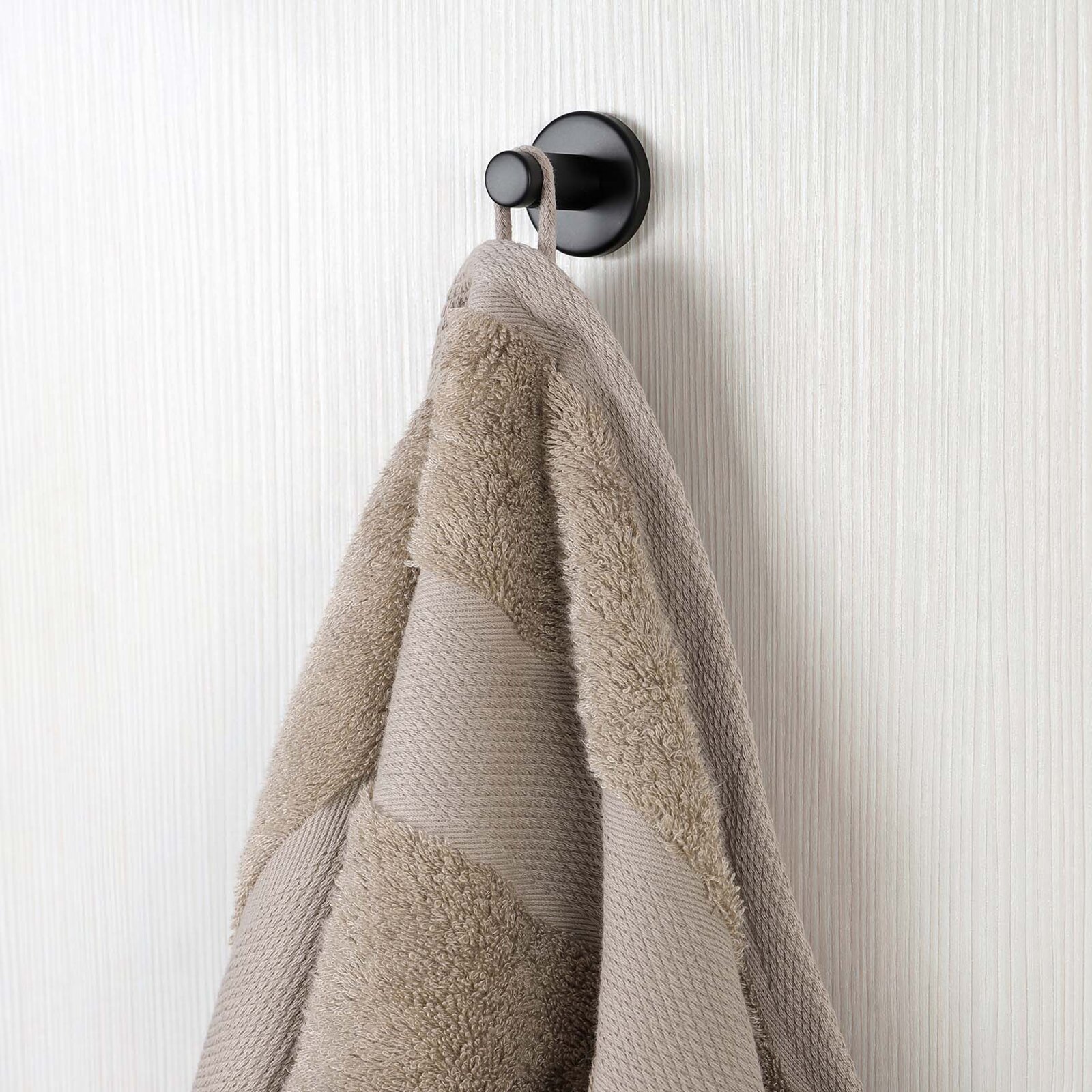Bambus-Handtuch/Badetuch – graubraun