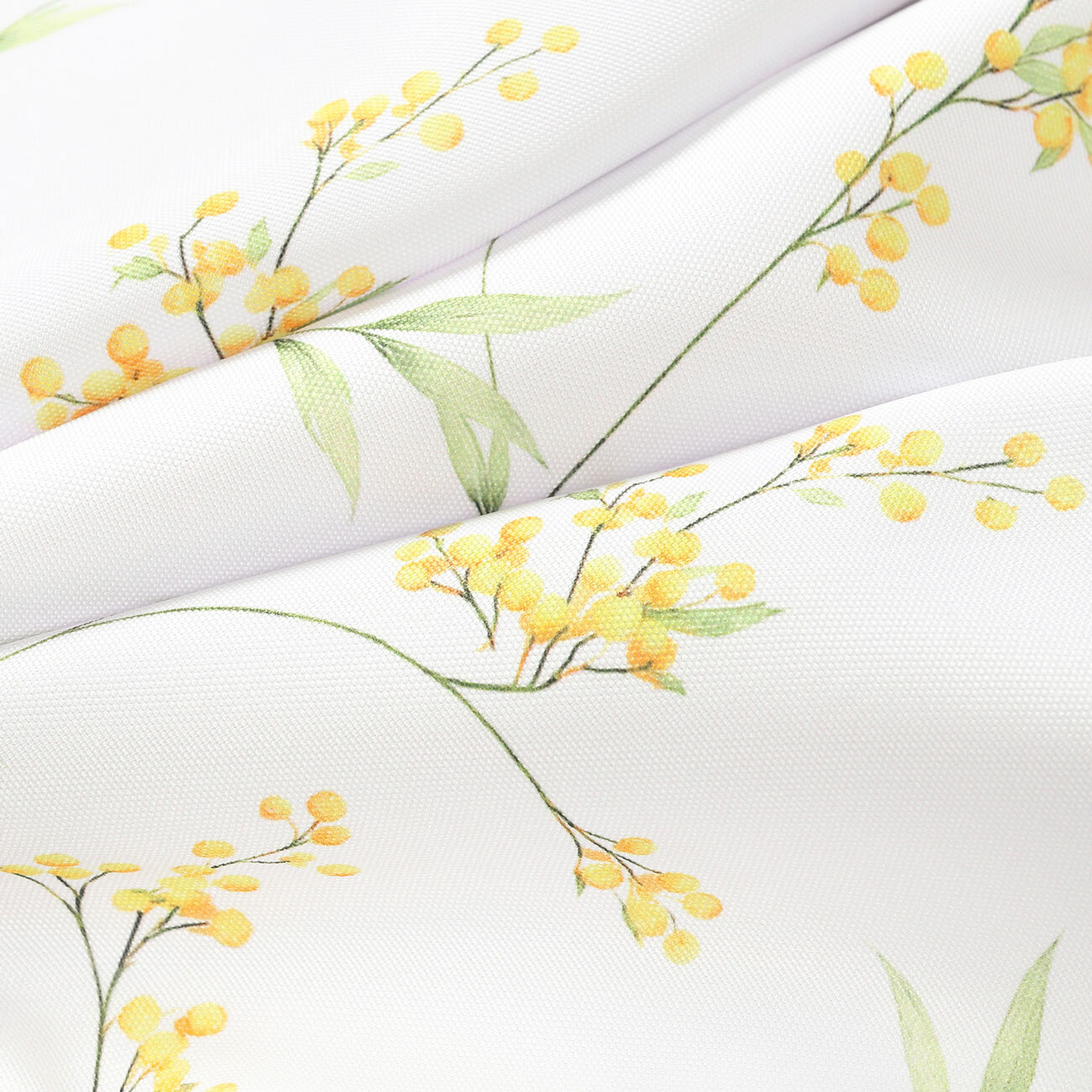 Ovale Tischdecke Teflon - Mimosenblüten