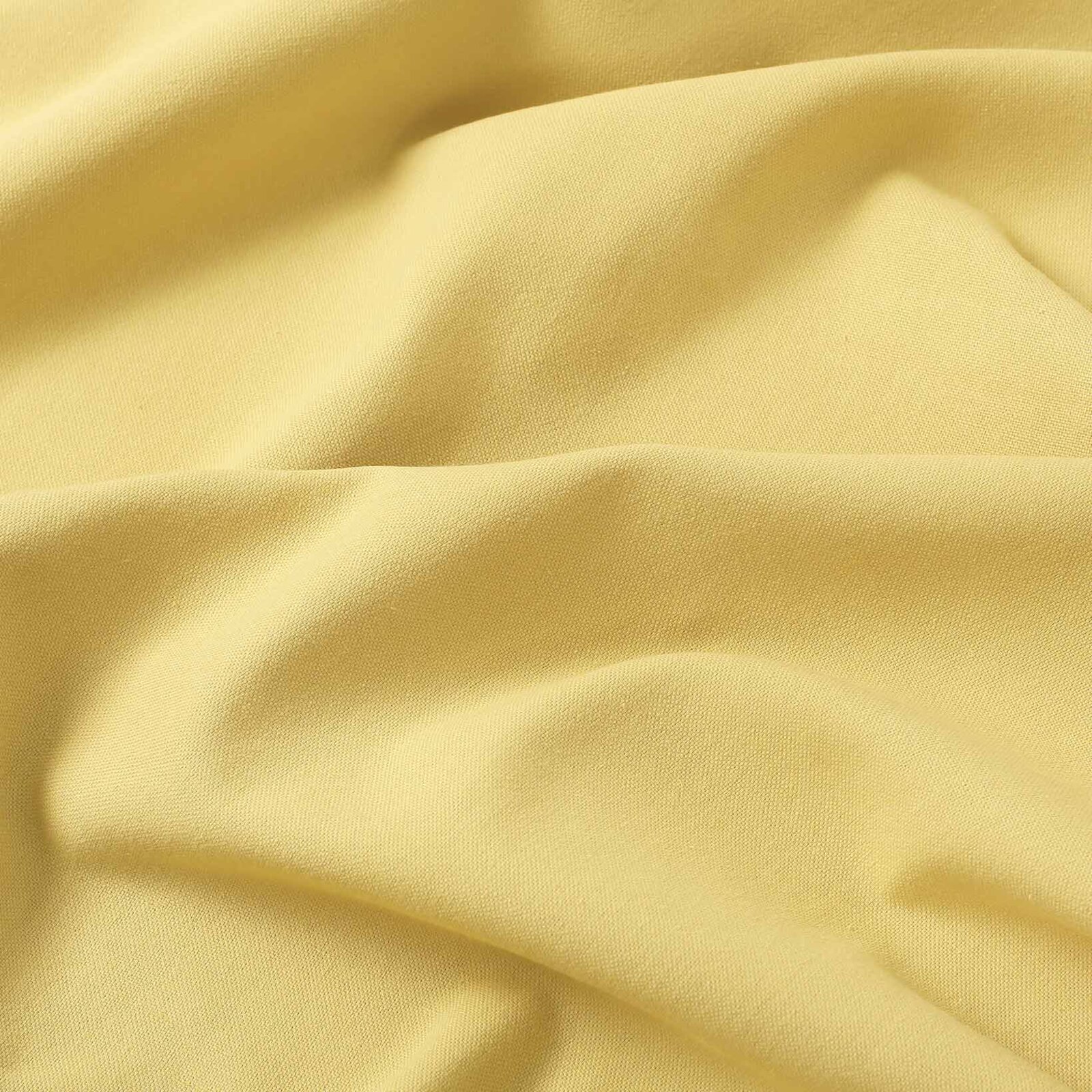 Natürlicher Leinenmischstoff - gelb