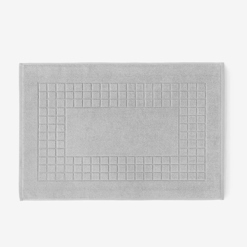 Frottier-Badematte Mozaika – grau