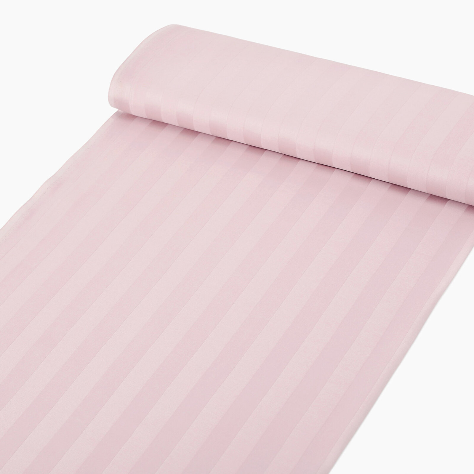 Damast - altrosa Streifen mit Satin-Glanz