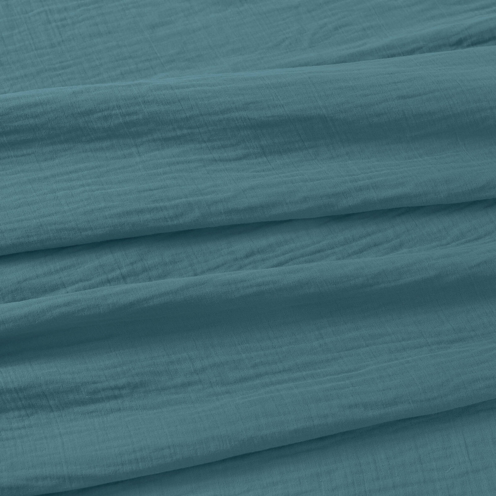 Musselinstoff – petrol