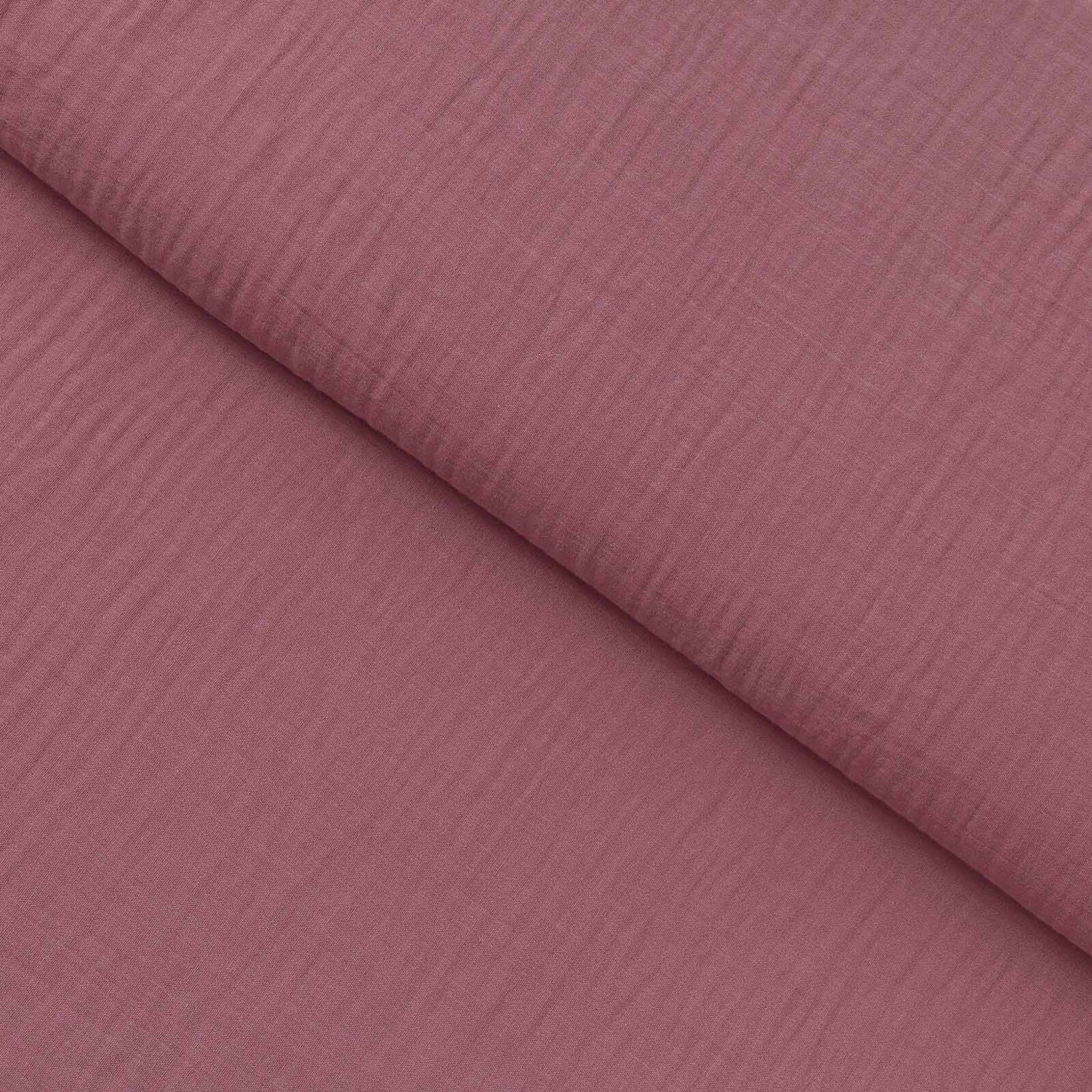 Musselinstoff – burgunderrosa