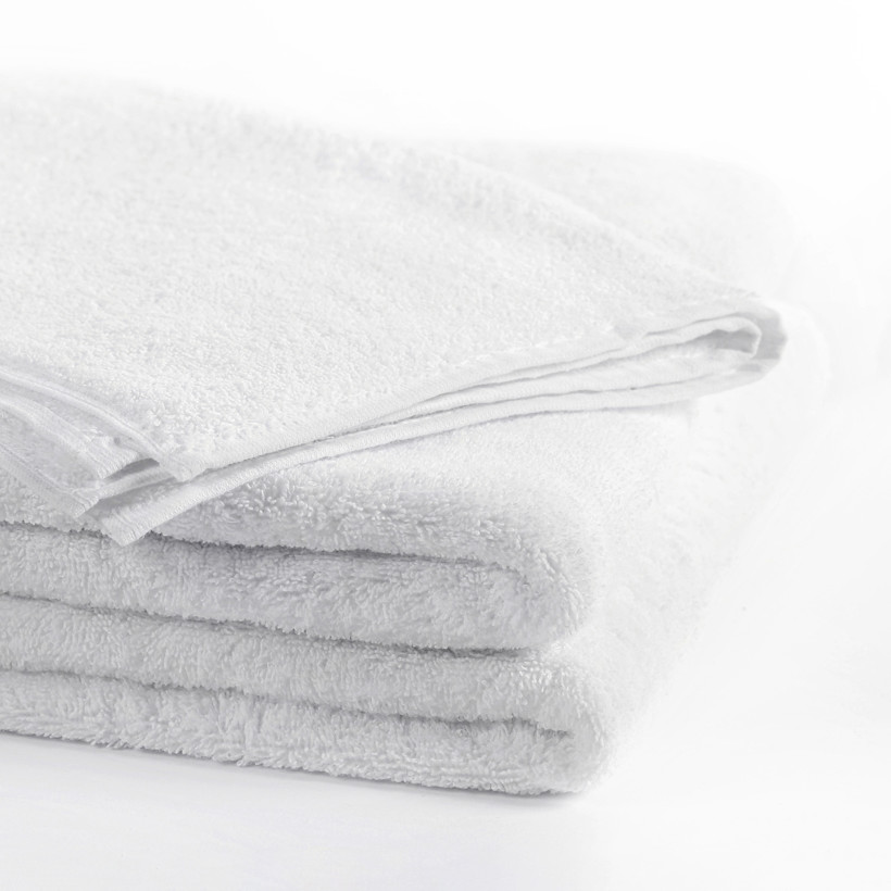 Hotel- Frotteehandtuch / Duschtücher ohne Bordüre - 400g/m2 - weiß