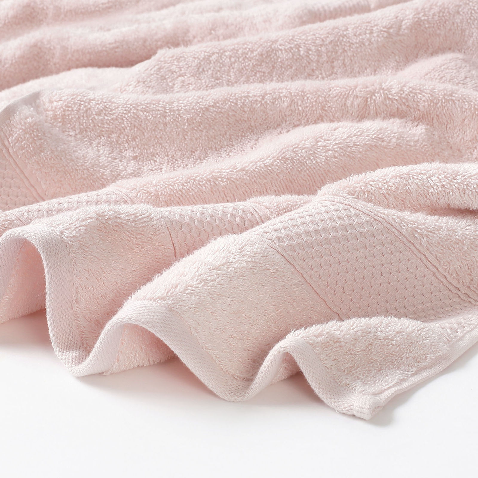 Bamboo Handtuch/Duschtücher Soft Lux - puderrosa